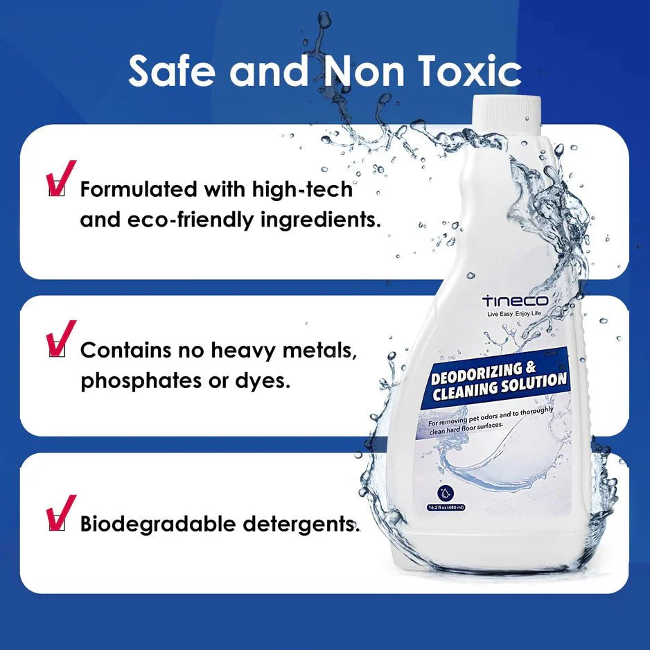 FLOOR ONE S5/S3/iFloor3/iFloor2/iFloor Series Multi-Surface Cleaning Solution-16.2 oz (480ml) * 2