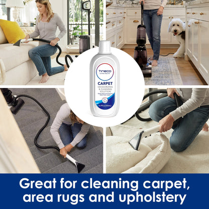 TINECO CARPET ONE SERIES DEODORIZING & CLEANING SOLUTION: 16.9 FL OZ (500ML)