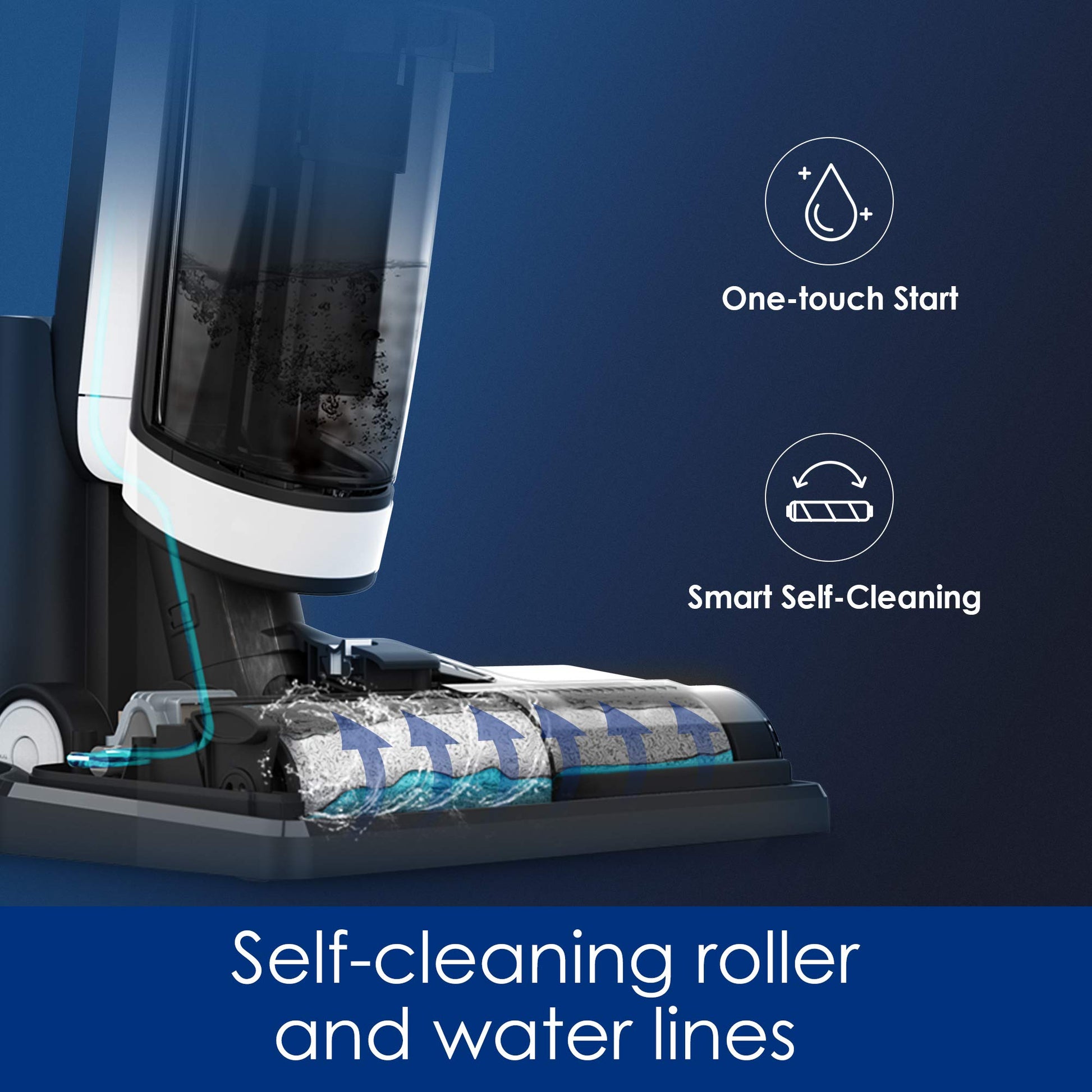 Tineco FLOOR ONE S3 Cordless, Lightweight, Smart Wet/Dry Vacuum Cleaner