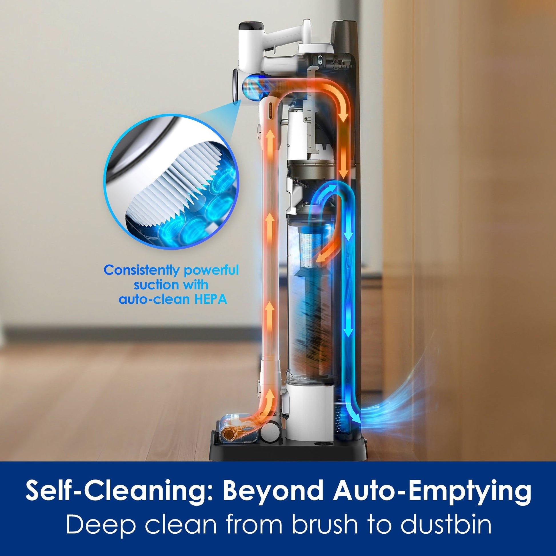 Tineco PURE ONE STATION Smart Cordless Stick Vacuum Cleaner Cordless Vacuum Cleaner